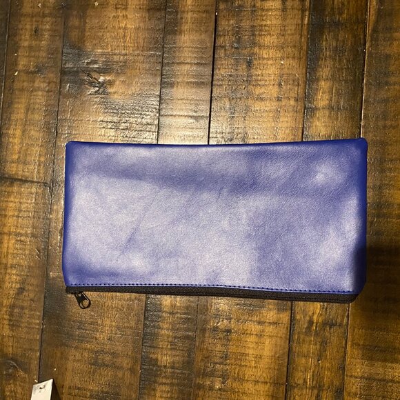 Blue Chase Bank Money Bag Storage Zippered Pouch - Picture 2 of 3